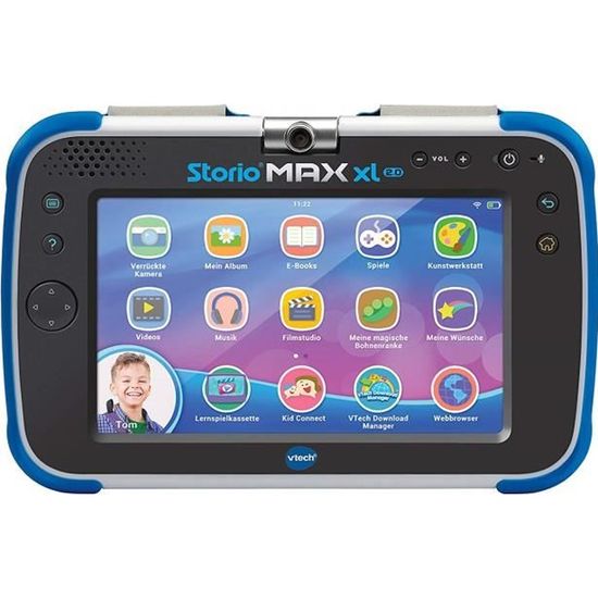 Tablette d'apprentissage interactif pour enfants - VTech Storio Max XL 2.0 - 7" - Bleu - WiFi