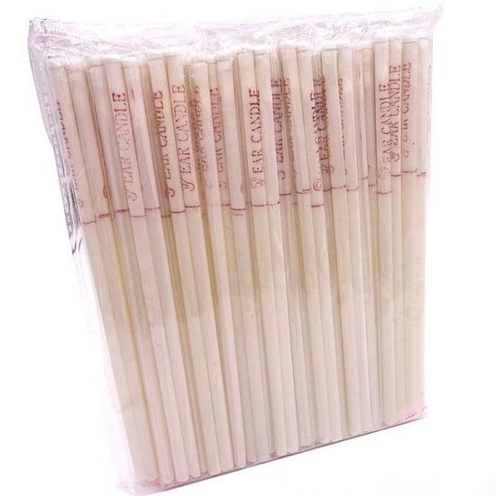 Pack De 12 Bougies Auriculaires Cône à Cire Pour Nettoyer Les Oreilles - Vidaprime - Neuf Original