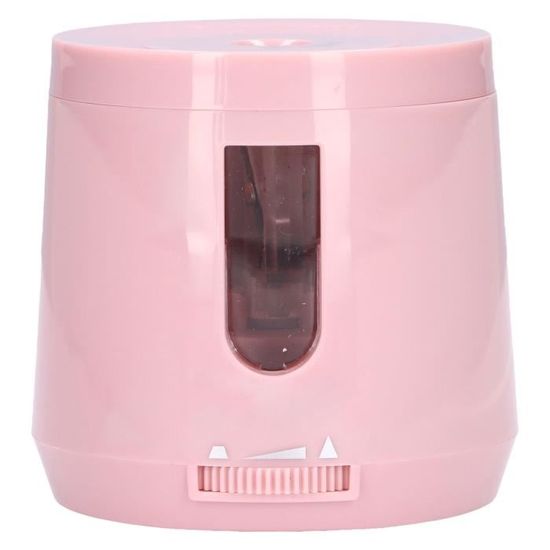 Taille-crayon électrique Avec Lame Remplaçable - 2 Modes (électrique/manuel), Alimentation 2xAA, Antidérapant, Portable