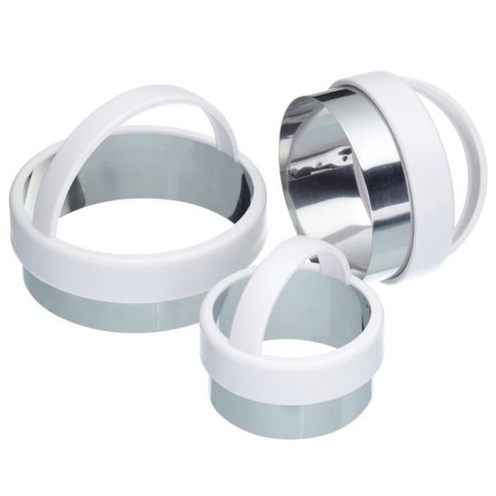 Lot De 3 Emporte-pièces à Raviolis Avec Roulette - Moule Avec Poignée En Bois Et Bord Cannelé - Presse à Pâtes - Accessoire De Cuisine (3 Lots Avec Cutter