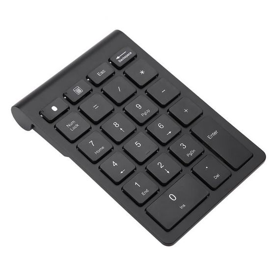 Clavier Numérique Bluetooth 22 Touches - Pavé Numérique Portable Pour PC, Ordinateur Portable - 10