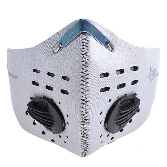 Masque Moto Demi-visage Style Punk Halloween - Protection Anti-poussière - Pour Ski, Vélo, Carnaval - 1