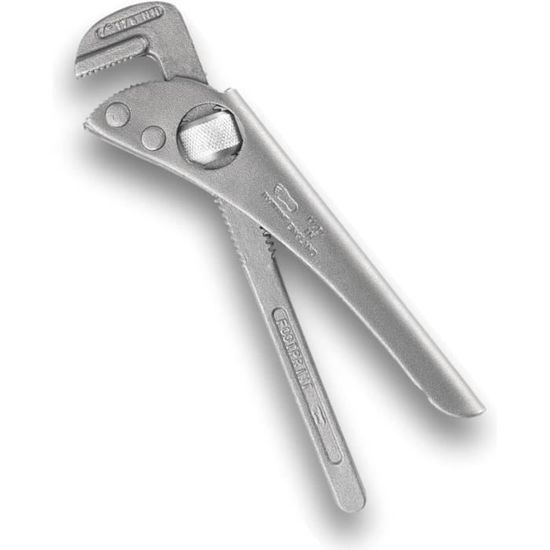 RIDGID 31095 Modèle 814 Clé à Plomberie Droite en Aluminium 14 Pouces, Argent, Fabriqué aux États-Unis
