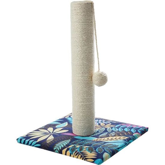 Jouet Interactif Pour Chat Kitty Spin - Griffoir Pliable Avec Boule à Clochette - Stimule L'instinct De Jeu