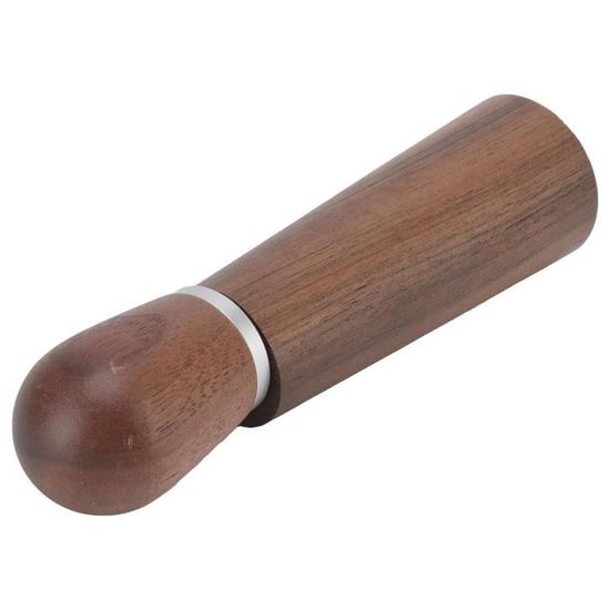 Outil WDT Pour Café Expresso - 6 Aiguilles En Acier Inox, Poignée Bois Naturel - Pour Distribution Uniforme Du Café Moulu