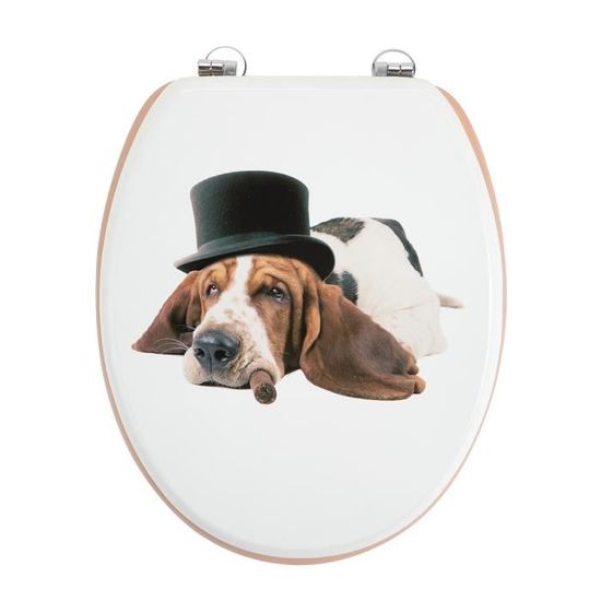 Abattant wc chien deals