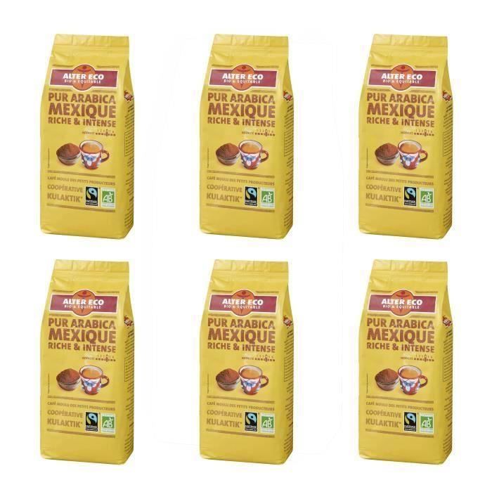 ALTER ECO Café mexique 100% arabica Bio 260g