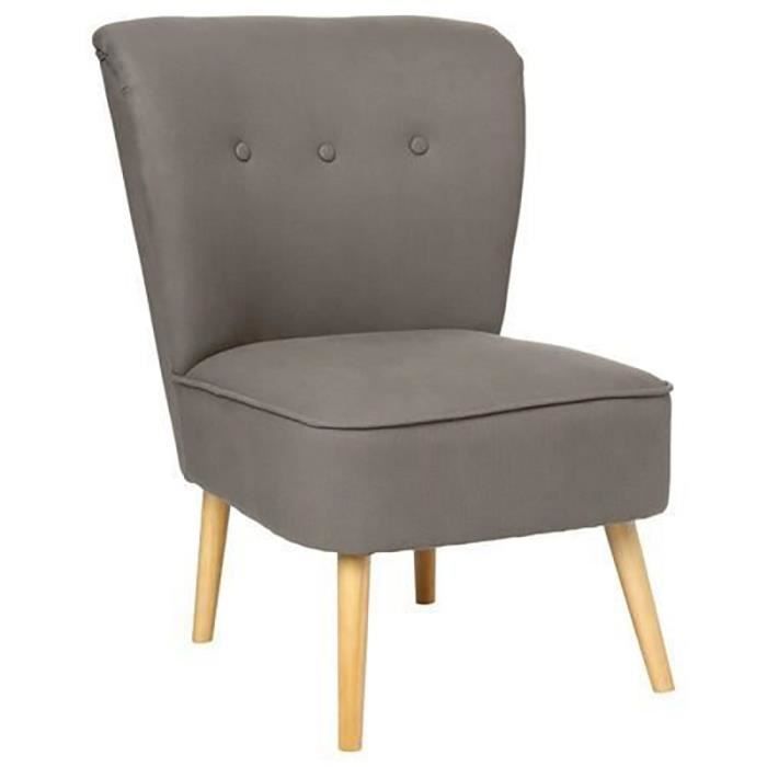 FAUTEUIL EKIZ ASPECT LIN GRIS