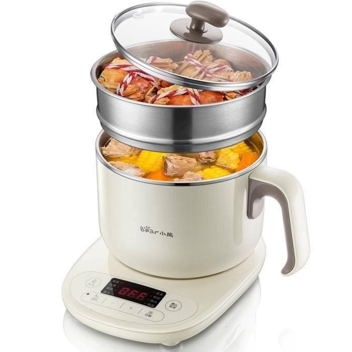 Cuiseur vapeur Petit Pot Électrique Multi-fonction Électrique Poêle Dortoir