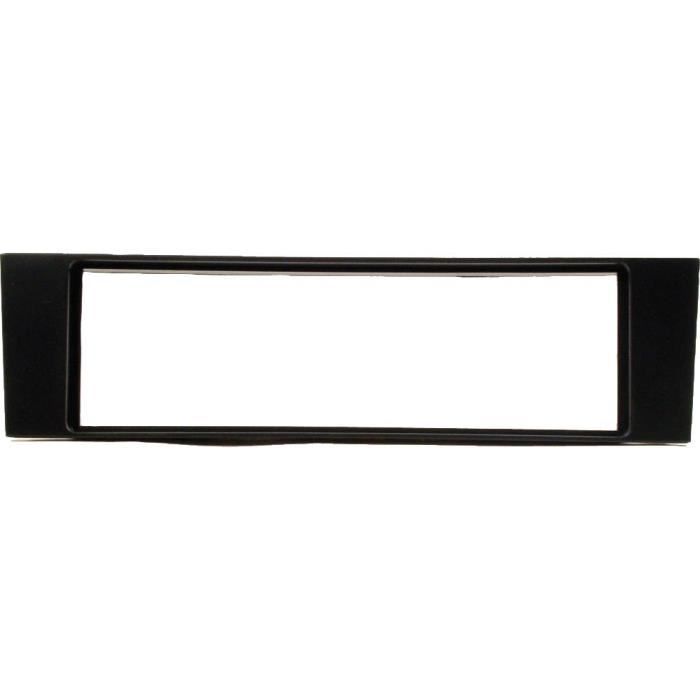 Adaptateur de façade d'autoradio simple DIN Noir Audi A3 2003 – 2004