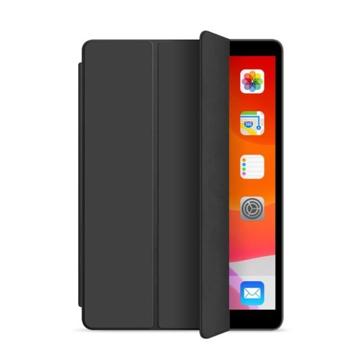 Housses - Etuis Tablette,Triple étui intelligent pour nouvel iPad 7th génération 2019 Auto sommeil-réveil léger - Type Black