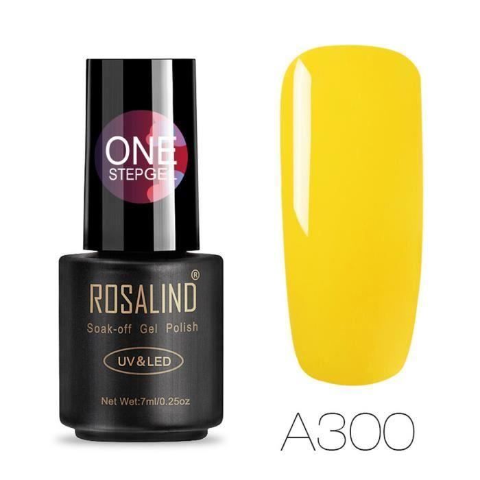 ROSALIND récent 3 en 1 Nail Gel Vernis Glitter One Step Nail Gel 24 couleurs *O303