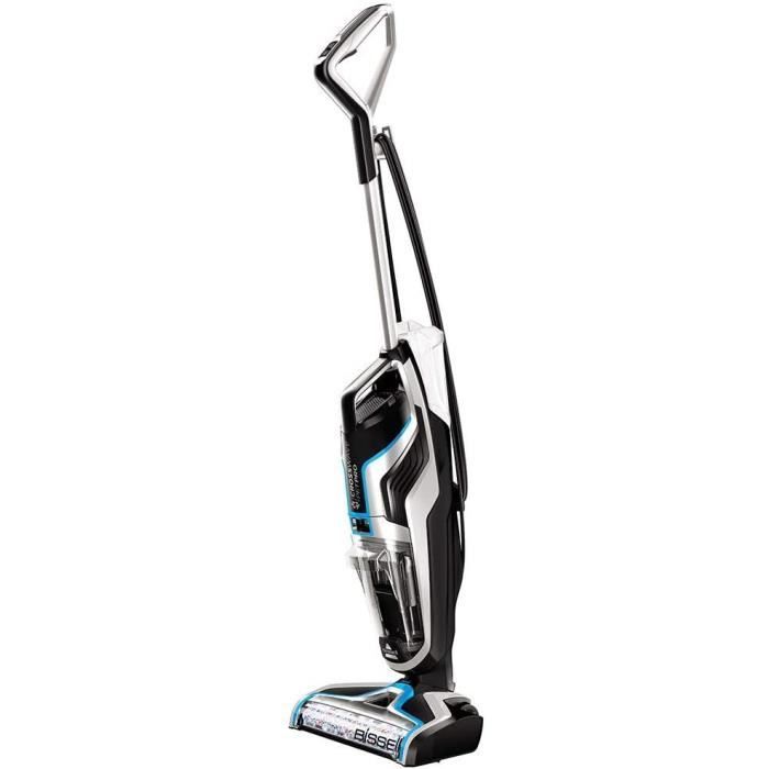BISSELL CrossWave Pet Pro - Aspirateur/nettoyeur/sécheur 3-en-1 spécial animaux - Pour sols durs et moquettes, secs et humides - 222