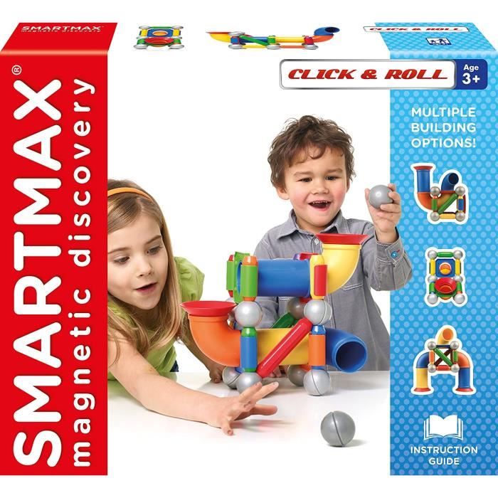 Jeux de construction SMARTMAX- Jeu de Construction aimantée, SMX 404 51977