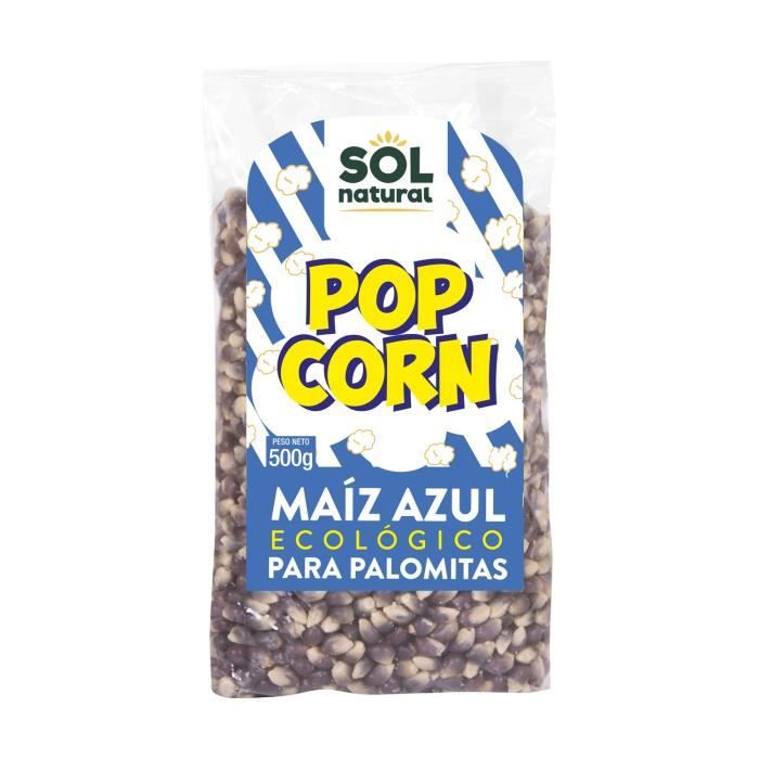 SOL NATURAL - Maïs bleu pour pop-corn bio 500 g