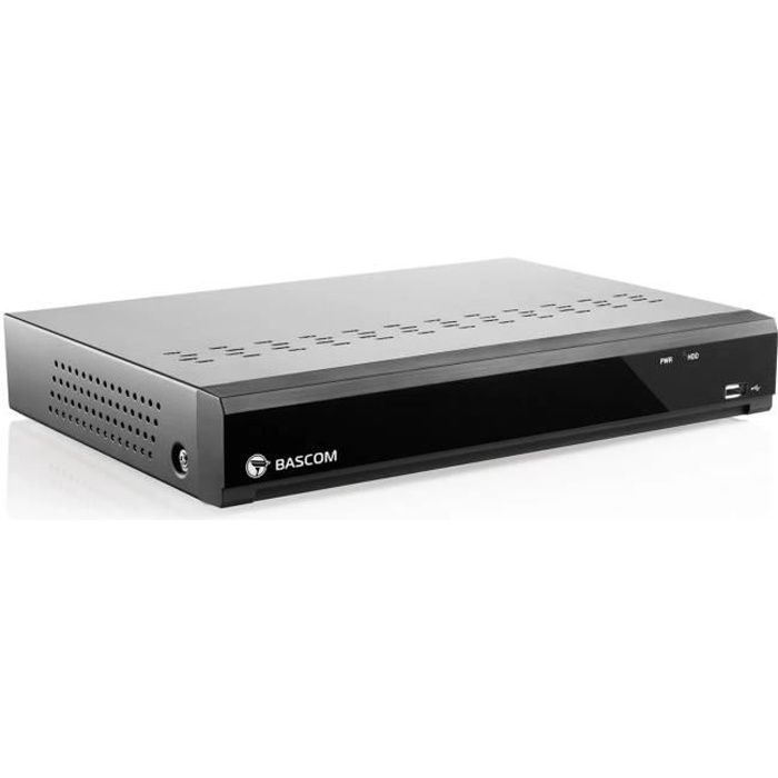 BASCOM BSM-R4X Enregistreur à 4 canaux Enregistreur seul pour personnaliser votre système de vidéosurveillance