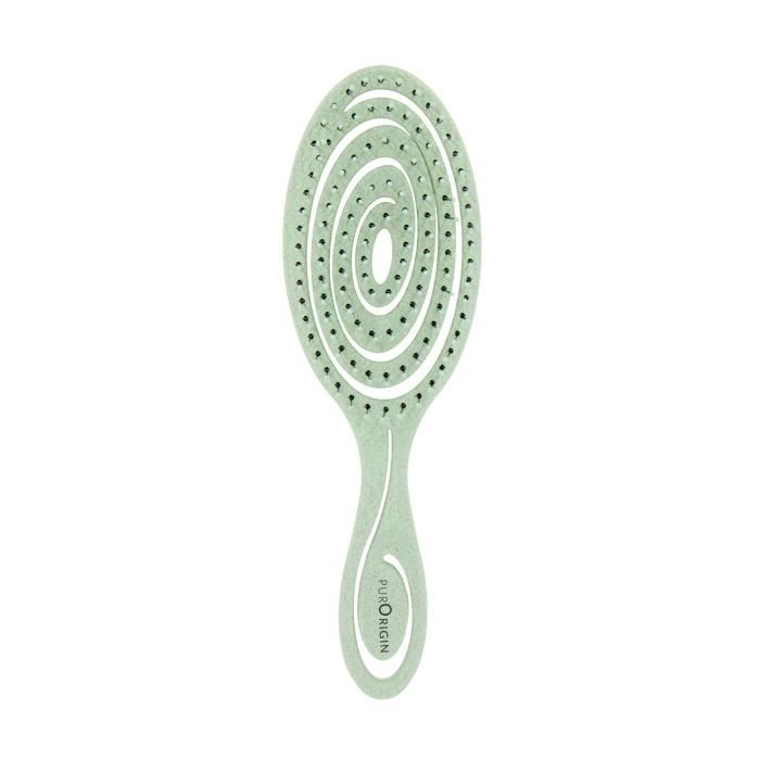 Brosse démêlante écologique Pur Origin Vert , Beautélive, Femme