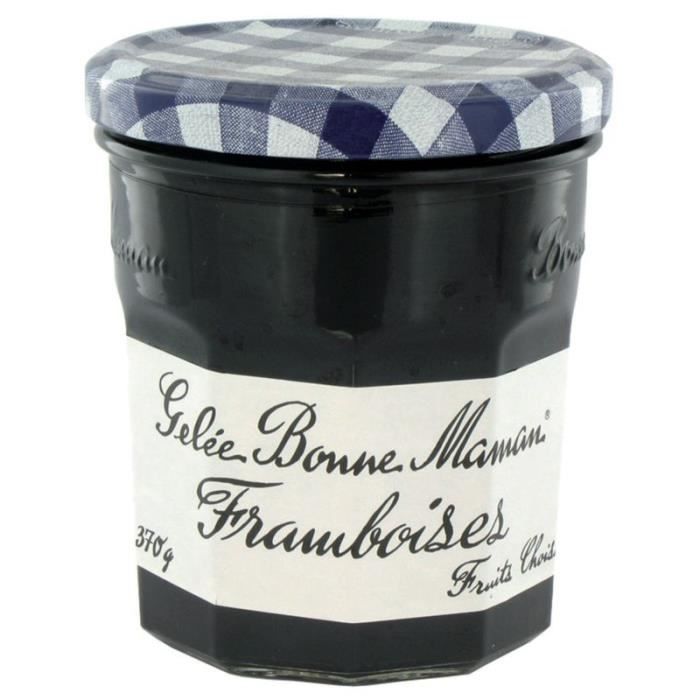 BONNE MAMAN Gelée Framboises en bocal - 370 g