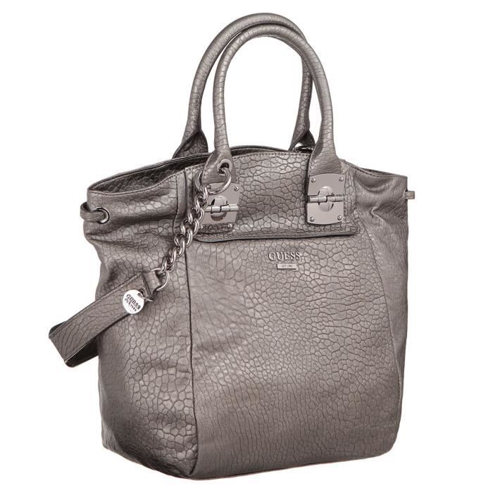 GUESS Sac shopping HWVM50 67240 Gris Femme