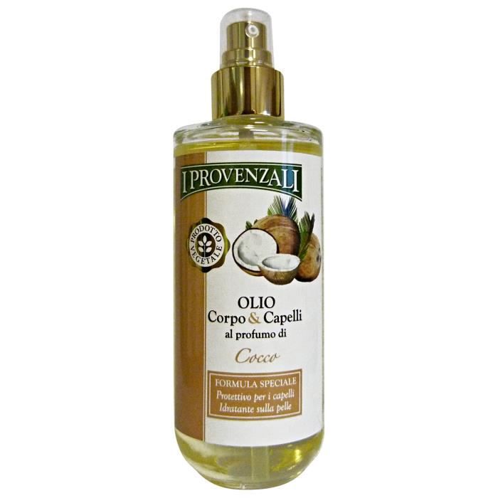 I PROVENZALI Olio COCCO Corpo Capelli 200 Ml. Cura del corpo