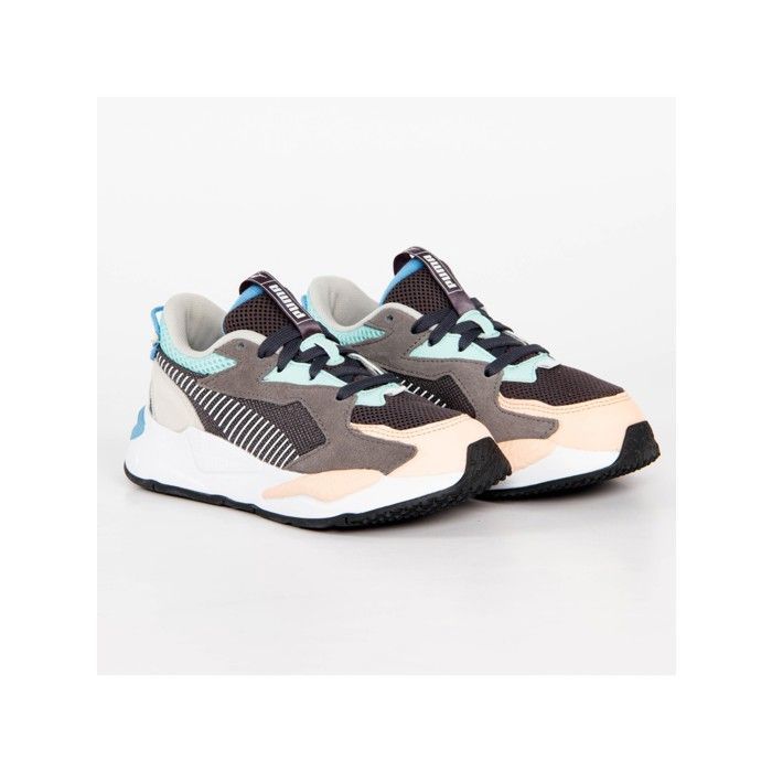 Baskets enfant Puma RS-Z - orange pêche/noir ébène - 31