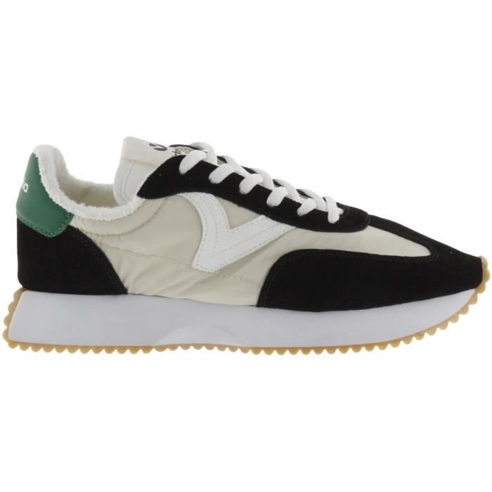 Sneakers femme Victoria Nylon Cosmos - noir/blanc - 41