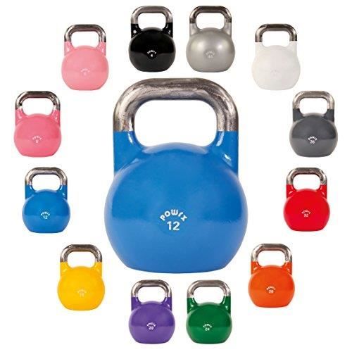 Kettlebell de compétition (12 kg, Bleu)
