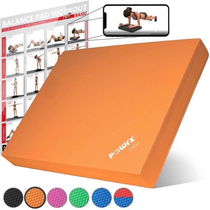 Balance Pad Deluxe différentes couleurs Couleur: Orange