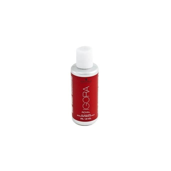 Crème Peroxyde 6% vol 20 enrichi en huile Igora de Schwarzkopf Professional 60ml