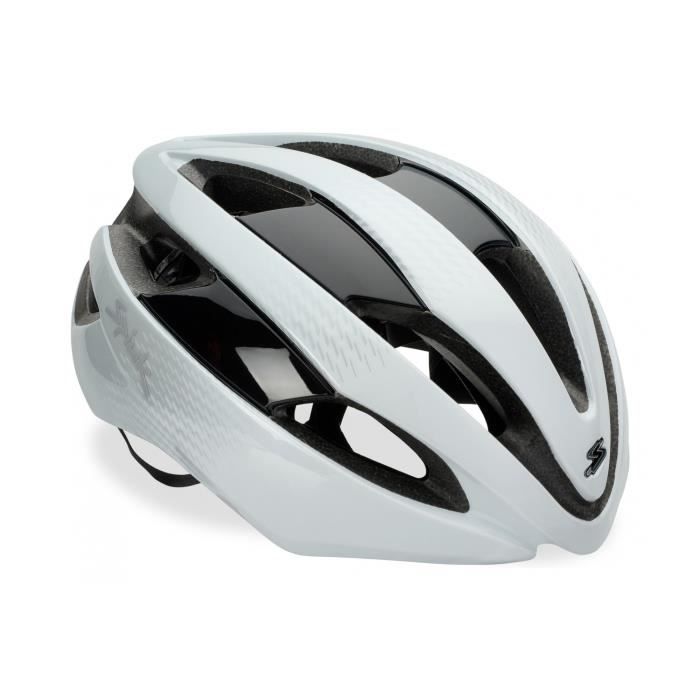 Casque vélo route Spiuk Eleo - white/silve - 51/56