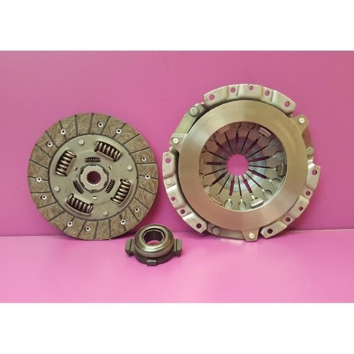 Kit d embrayage 3 pièces, Peugeot 106 1.4 i / 75 cv de 05/96 à 07/03