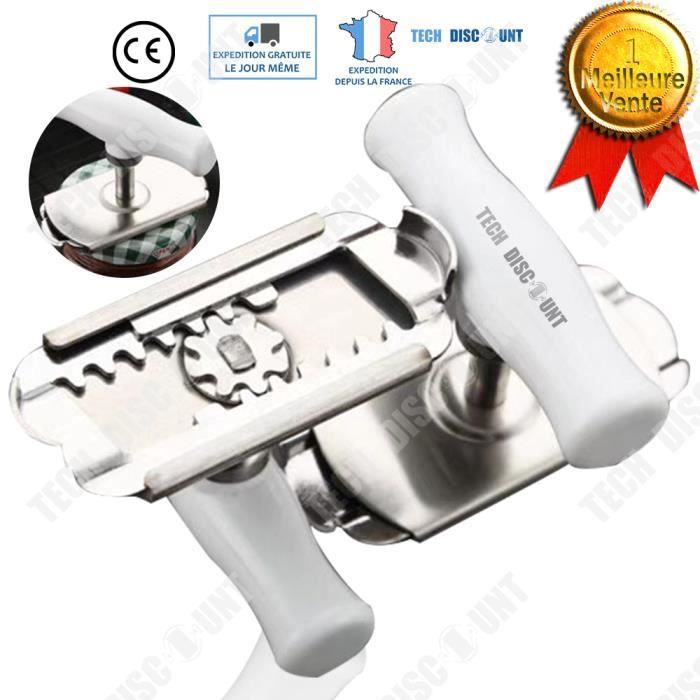 TD® Ouvre bocal Bouchon à vis boîte en acier inoxydable tire-bouchon sans fil automatique rapide pratique bouteille cuisine nourritu