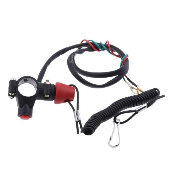 Uzinb Coupe-Circuit dattache du Guidon 22mm en Plastique