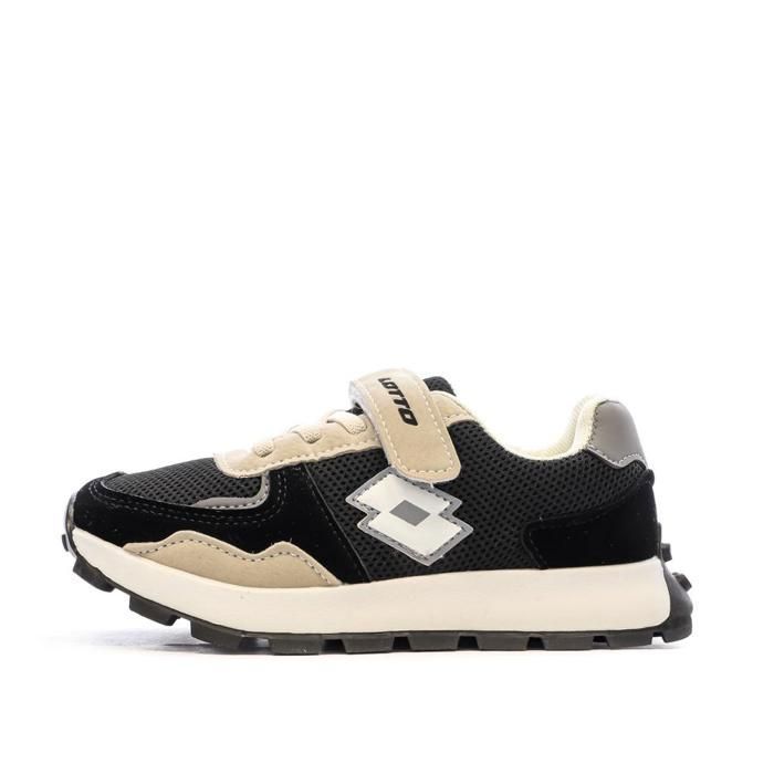 Lotto Baskets Noir/Beige Garçon Lotto Capri