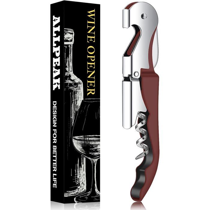 Tire-bouchon Pneumatique Portable - Pour Vin Rouge Facile
