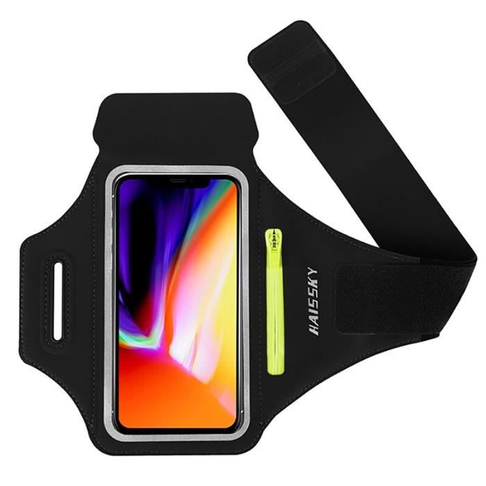 Brassière De Sport Pour IPhone - Couleur Noire, Coque Deux Côtés, Occasion Bon état