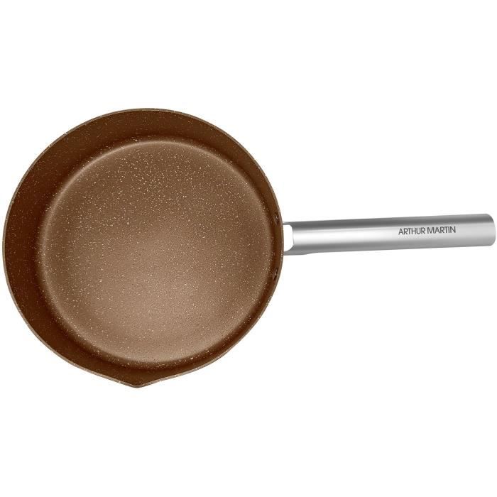 Sauteuse ARTHUR MARTIN AM3542 28 cm avec couvercle Aluminium Forgé Tous feux dont induction + four