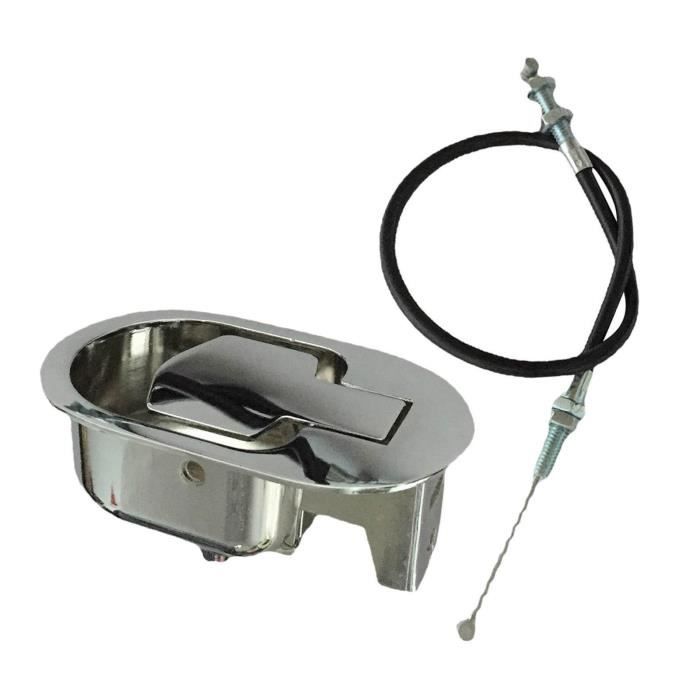 Poignée De Traction De Remplacement Pour Fauteuil Inclinable - Levier De Déverrouillage Noir, ABS