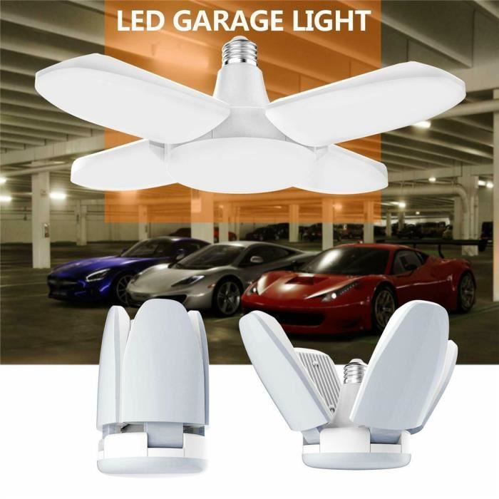 3x DEL bacs projecteur plafonniers garages du jour-Lumière Ultra Lampes blanc 