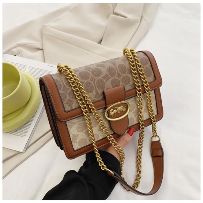 Sac À Bandoulière Tendance En Cuir Pour Femmes, Petite Bourse De Luxe, De Bonne Qualité, Rétro, Pour Voyage,