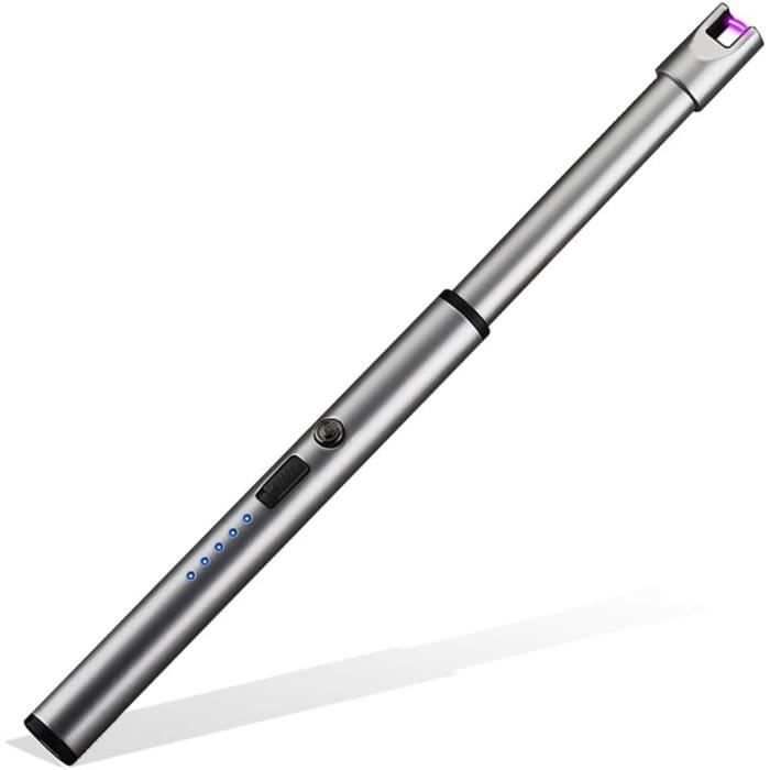 Briquet Électrique à Arc USB-C Rechargeable - Allume Tout Sans Flamme | Parfait Cuisine, BBQ Et Bougies
