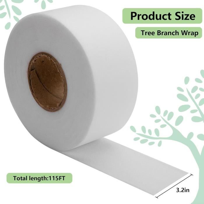 Rouleau Protection Arbre 100m X 22cm - Maille Plastique, Aération, Anti-Animaux Pour Vignes Et Arbres Fruitiers