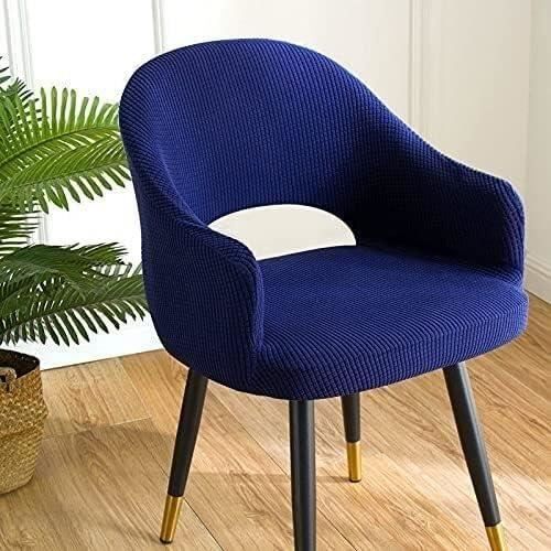 Housse De Chaise Bureau Extensible – Tissu Polyester élastique, Protection Anti-taches, Lavable, 1/2/4 Pièces