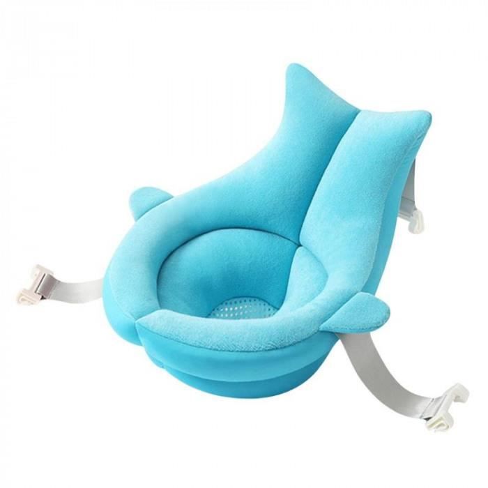 Version Bleu Tapis De Bain Bebe Baignoire Antiderapant Pour Ne Douche Siege Securite Support Coussin Flottant Doux 9 Cdiscount Jeux Jouets