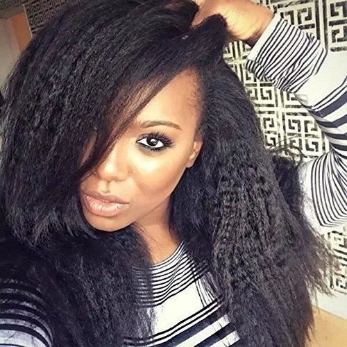 Sunwell Perruque Kinky Straight br siliens qualit 6A vierges