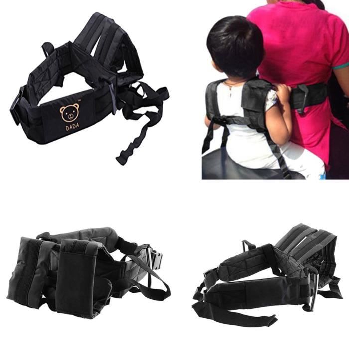 sangle de s/écurit/é professionnelle ajust/ée pour enfants Ceinture de moto pour enfants avec harnais de s/écurit/é pour moto de haute r/ésistance pour enfants