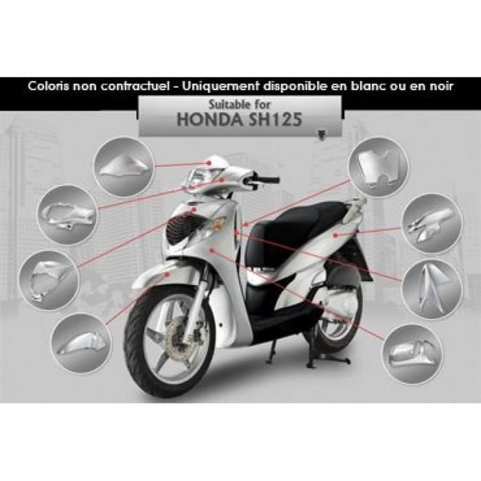 Kit carénage S-Line pour Scooter Honda 150 SH 2001 à 2004 - MFPN : -202436-2N