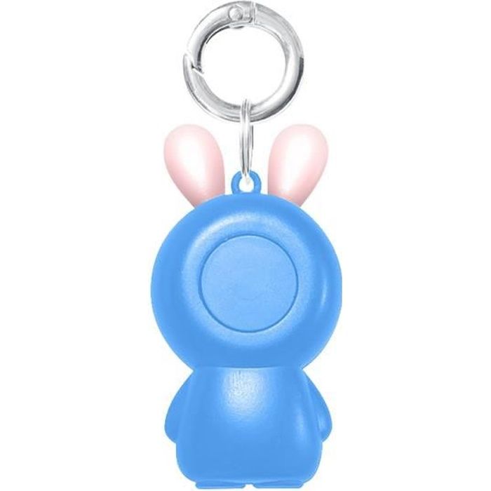 (Blue)Mini traceur GPS intelligent localisateur de clé sans fil Bluetooth dispositif de capteur d'alarme Anti-perte pour enfants ani