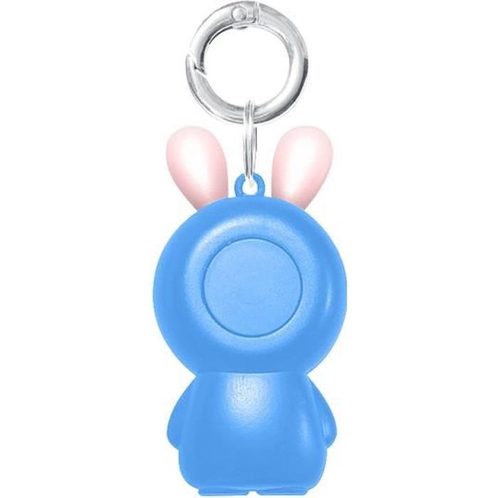 (Blue)Mini traceur GPS intelligent localisateur de clé sans fil Bluetooth dispositif de capteur d'alarme Anti-perte pour enfants ani