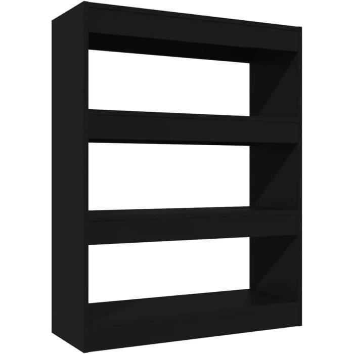 Bibliothèque/Séparateur de pièce Gris béton 100x24x94 cm | Leroy Merlin